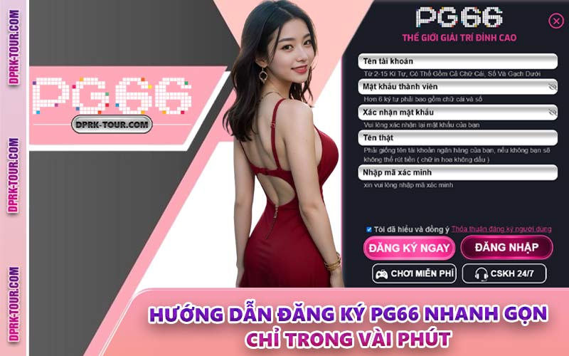 Hướng Dẫn Đăng Ký PG66 Nhanh Gọn Chỉ Trong Vài Phút