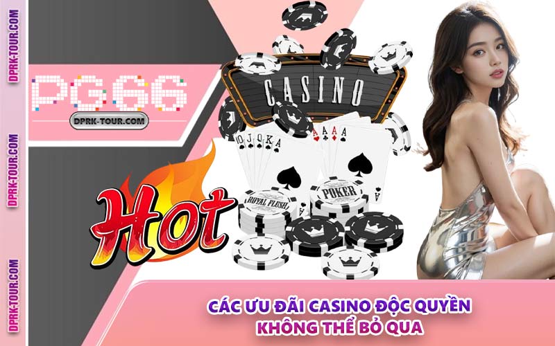 Các Ưu Đãi Casino Độc Quyền Không Thể Bỏ Qua