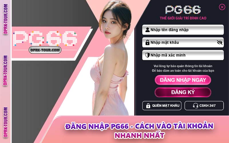 Đăng Nhập PG66 - Cách Vào Tài Khoản Nhanh Nhất
