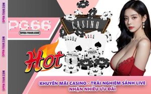 Khuyến Mãi Casino - Trải Nghiệm Sảnh Live Nhận Nhiều Ưu Đãi