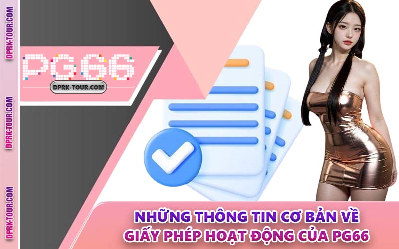 Những Thông Tin Cơ Bản Về Giấy Phép Hoạt Động Của PG66