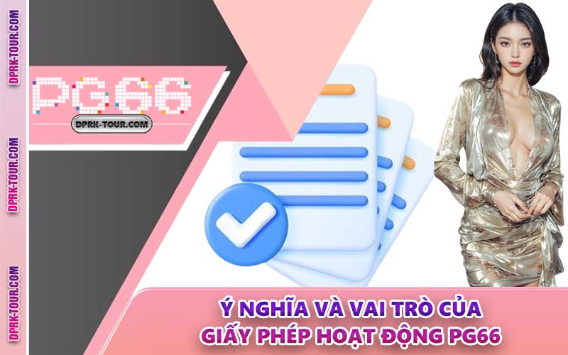 Ý Nghĩa Và Vai Trò Của Giấy Phép Hoạt Động PG66